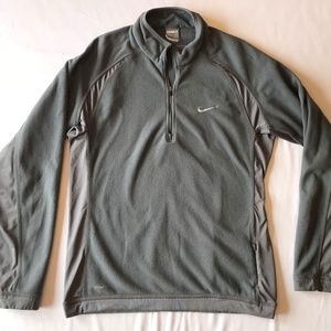 Vintage Nike Fit Therma 1/4 Zip Fleece Jacket M